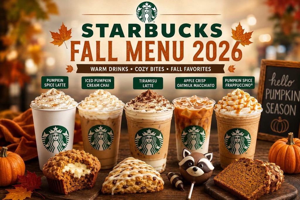 Starbucks Fall Menu 2026