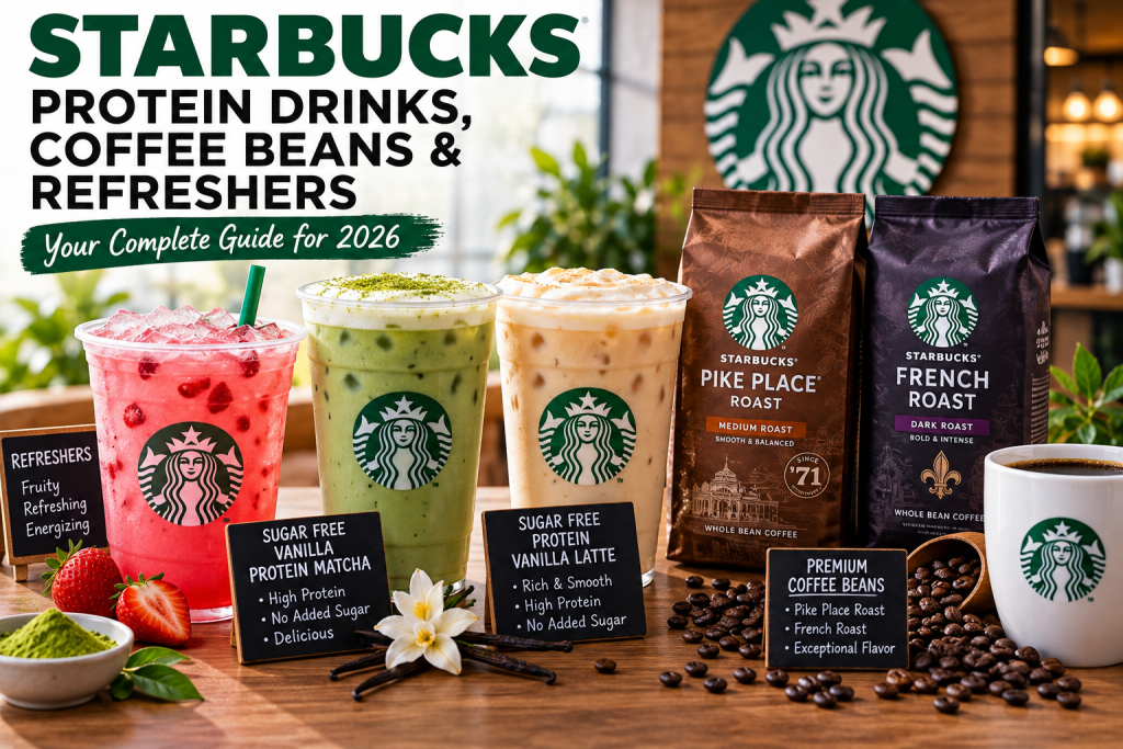 Starbucks protein drinks