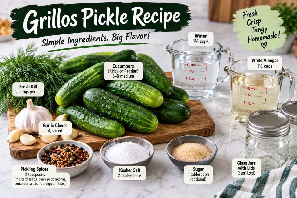 Grillos Pickle Recipe