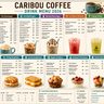 Caribou Coffee Drink Menu
