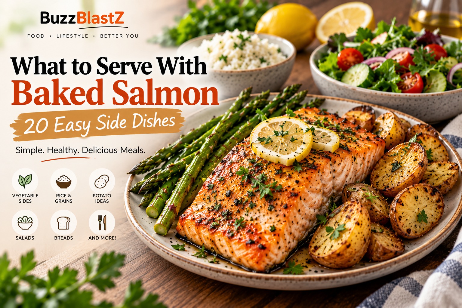 What to Serve With Baked Salmon
